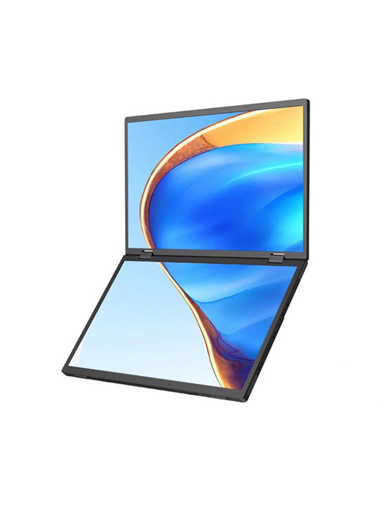 Touchscreen portable displa