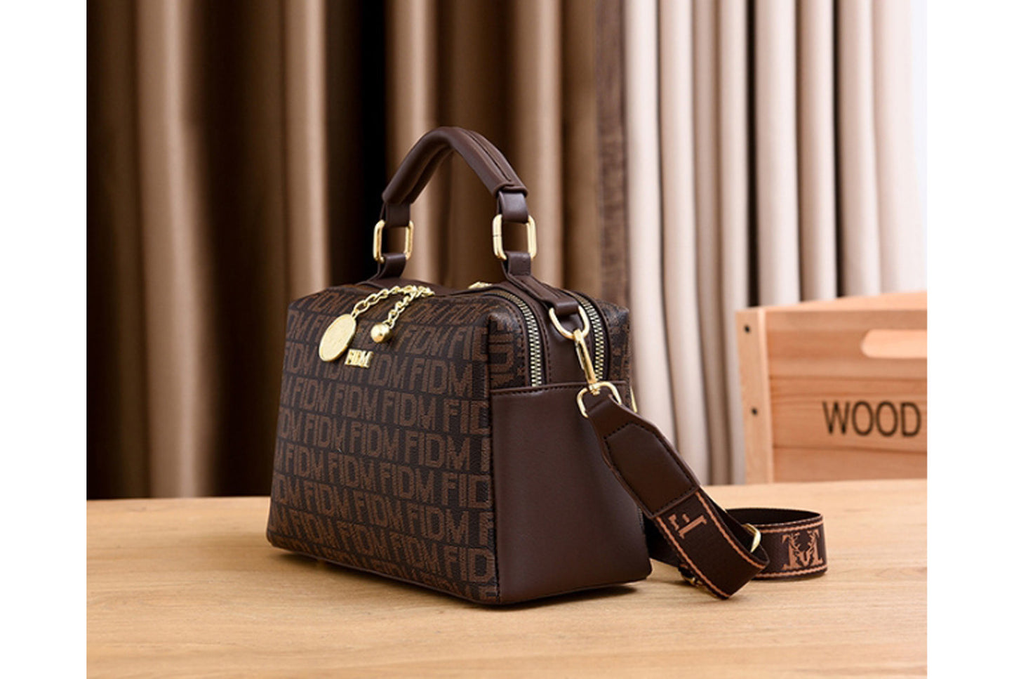 Printed Minimalist Handbag