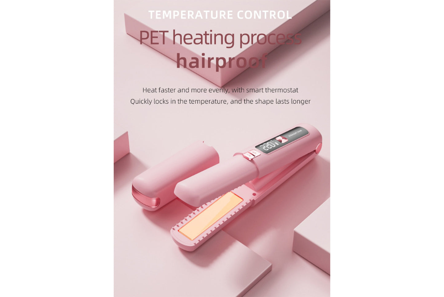 **Mini Wireless Straightener & Curler**