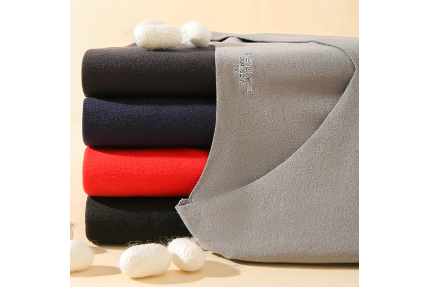 **Couple's Double-Sided Brushed Seamless Thermal Underwear Set**