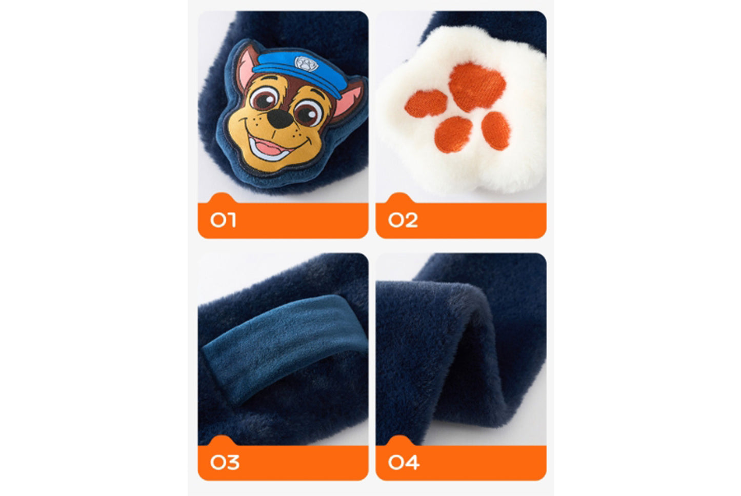 **Children's Warm Scarf and Earmuff **