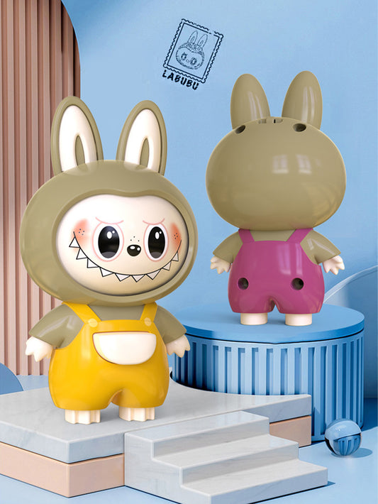 LaBubu face-changing keychain doll