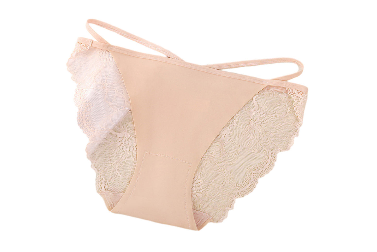 **Ice Silk Lace Bandeau Briefs**