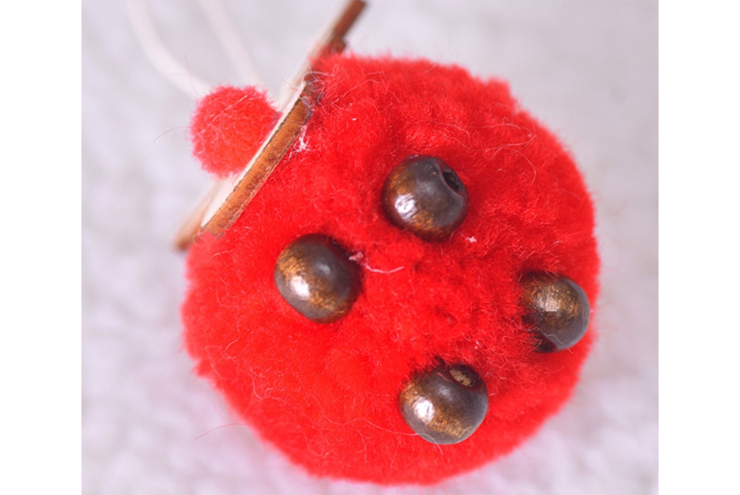 **Christmas Plush Deer Pendant - Holiday Decorative Figure**