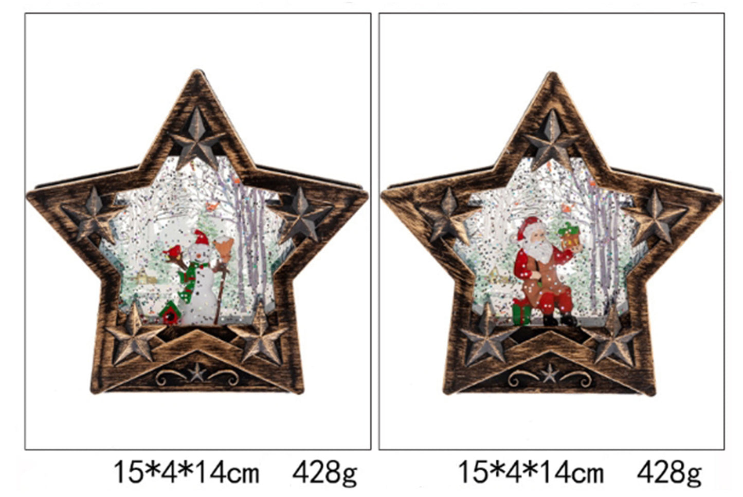 Christmas Luminous Night Light Desktop Ornament