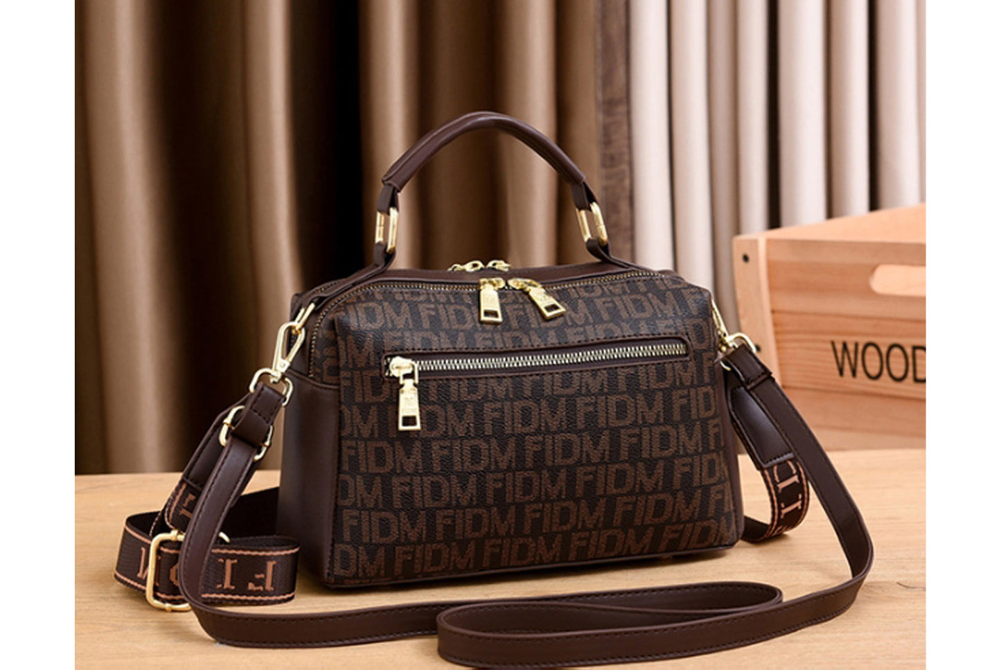 Printed Minimalist Handbag