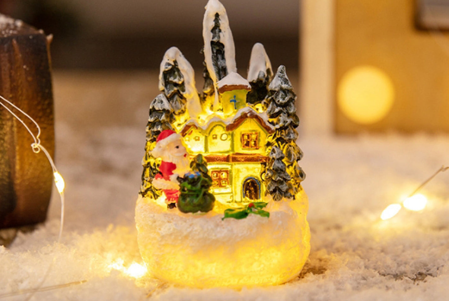 Christmas Resin Gingerbread House Ornament