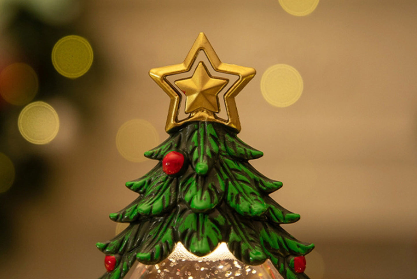 *Christmas Tree Snow Crystal Chandelier - Creative Christmas Ornament*