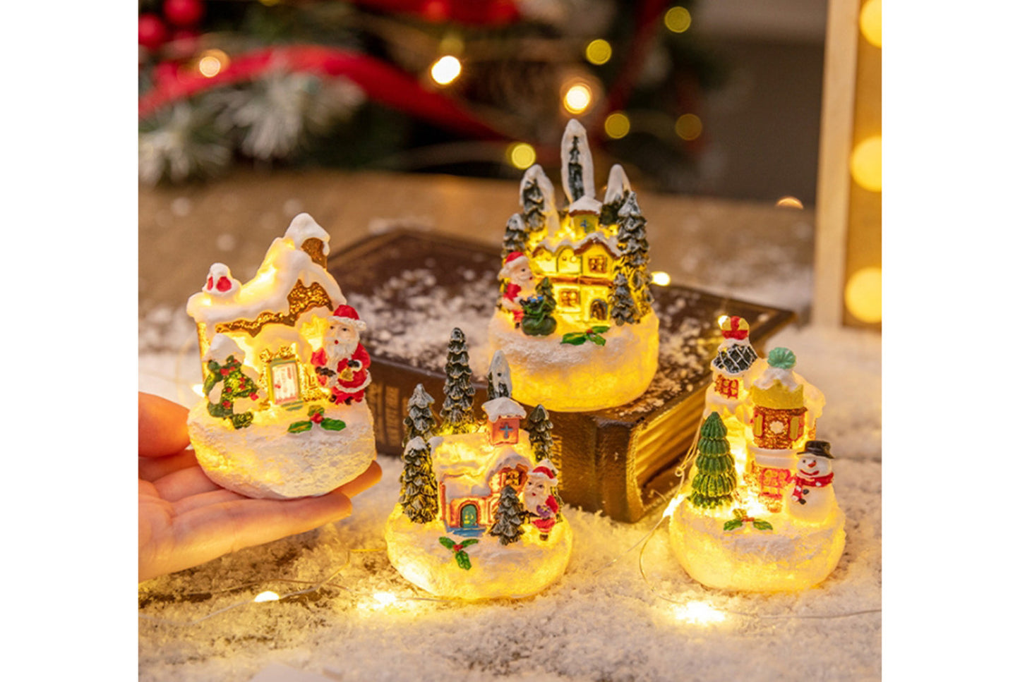 Christmas Resin Gingerbread House Ornament