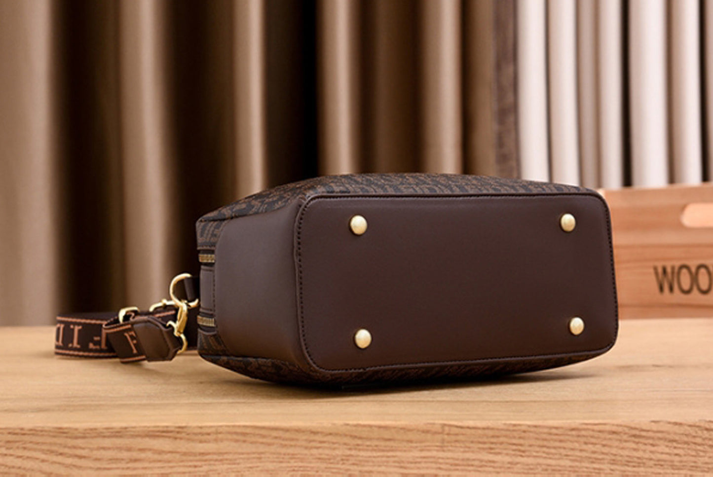 Printed Minimalist Handbag