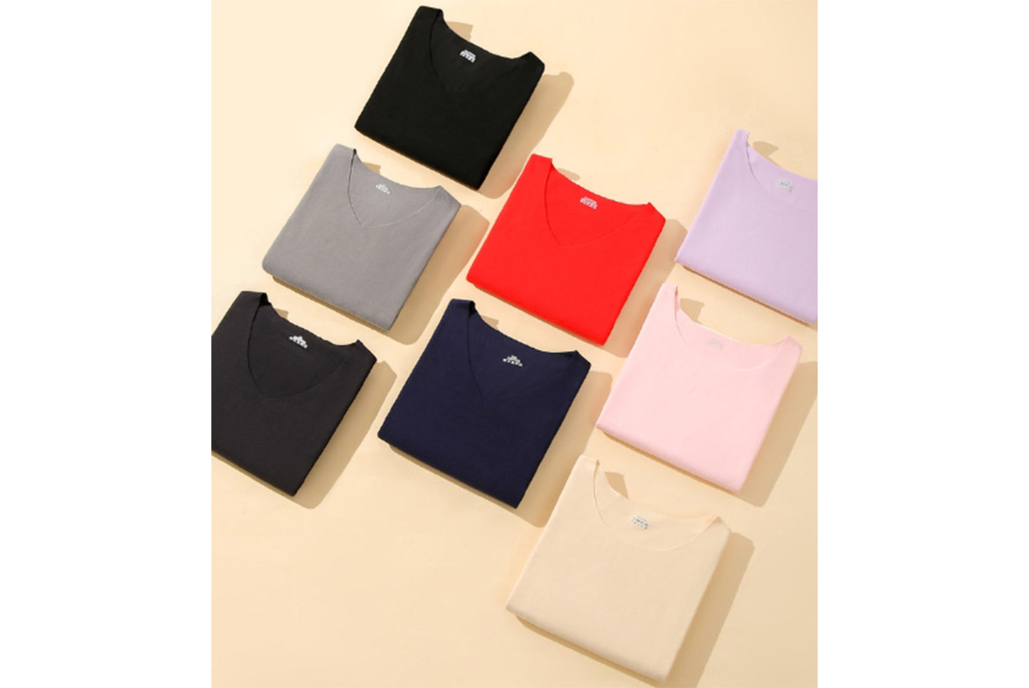 **Couple's Double-Sided Brushed Seamless Thermal Underwear Set**