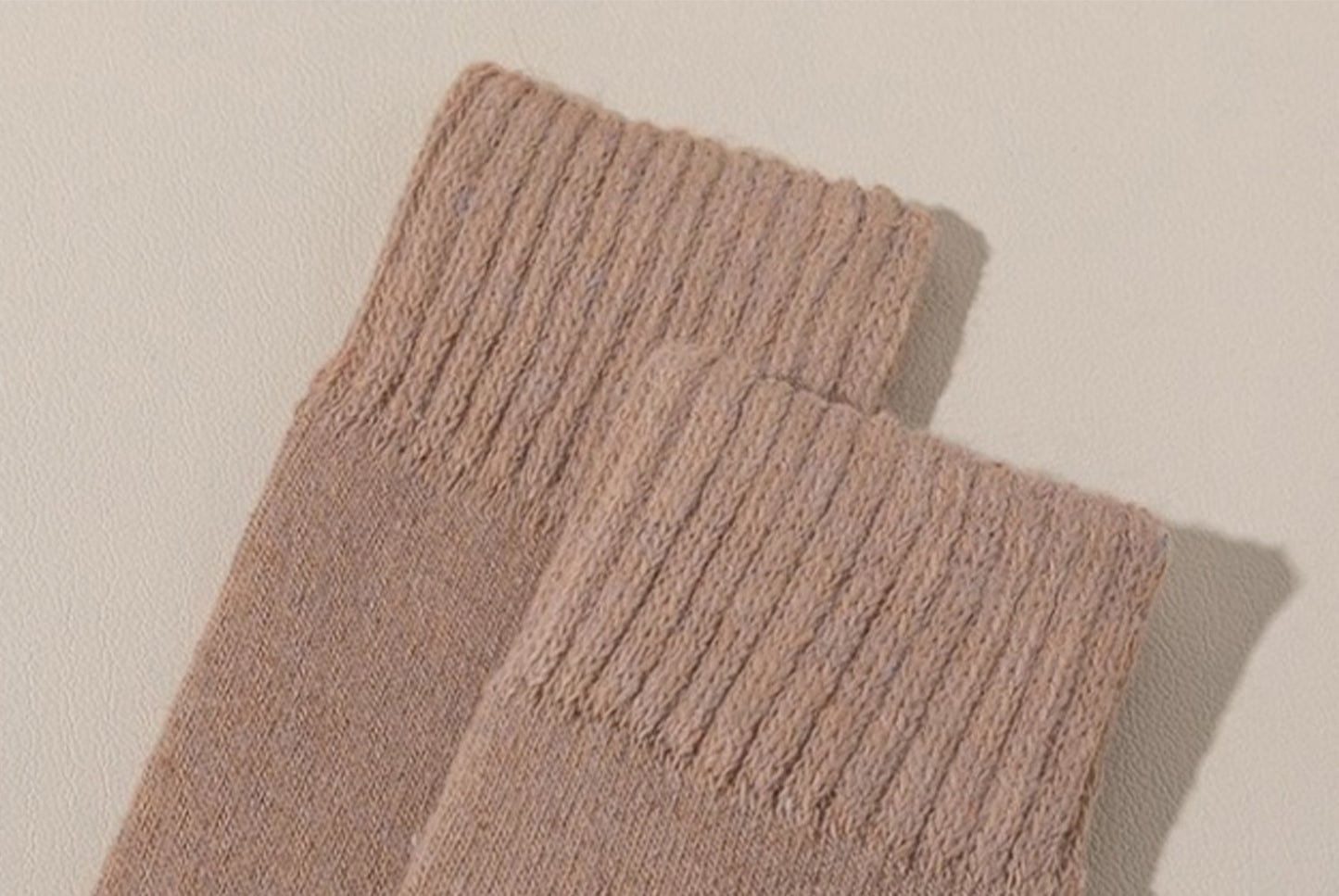 5-Pair Pack of Extra Thick Fleece Terry Socks