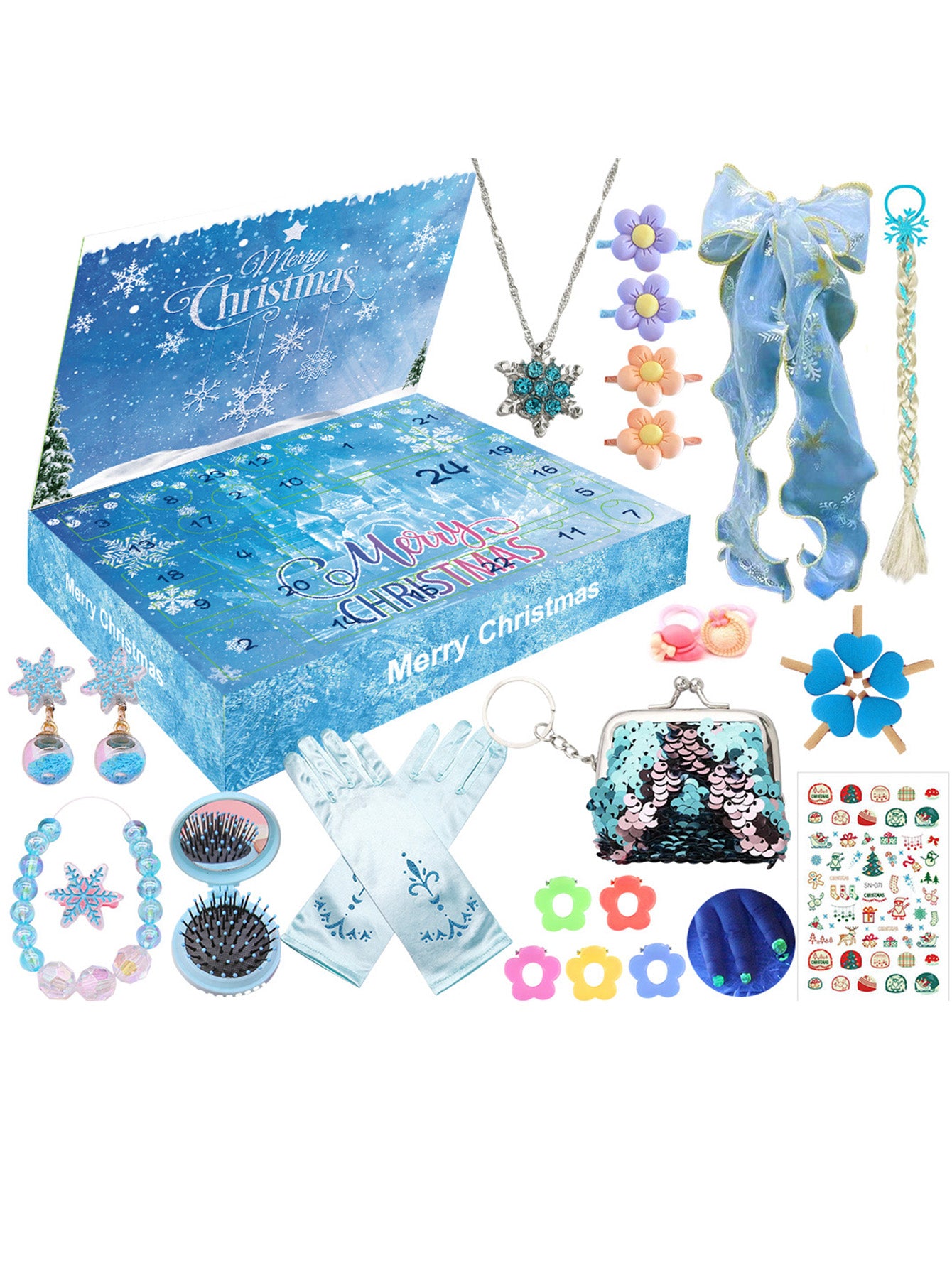 Unicorn Blind Box Hand-Torn Christmas Calendar