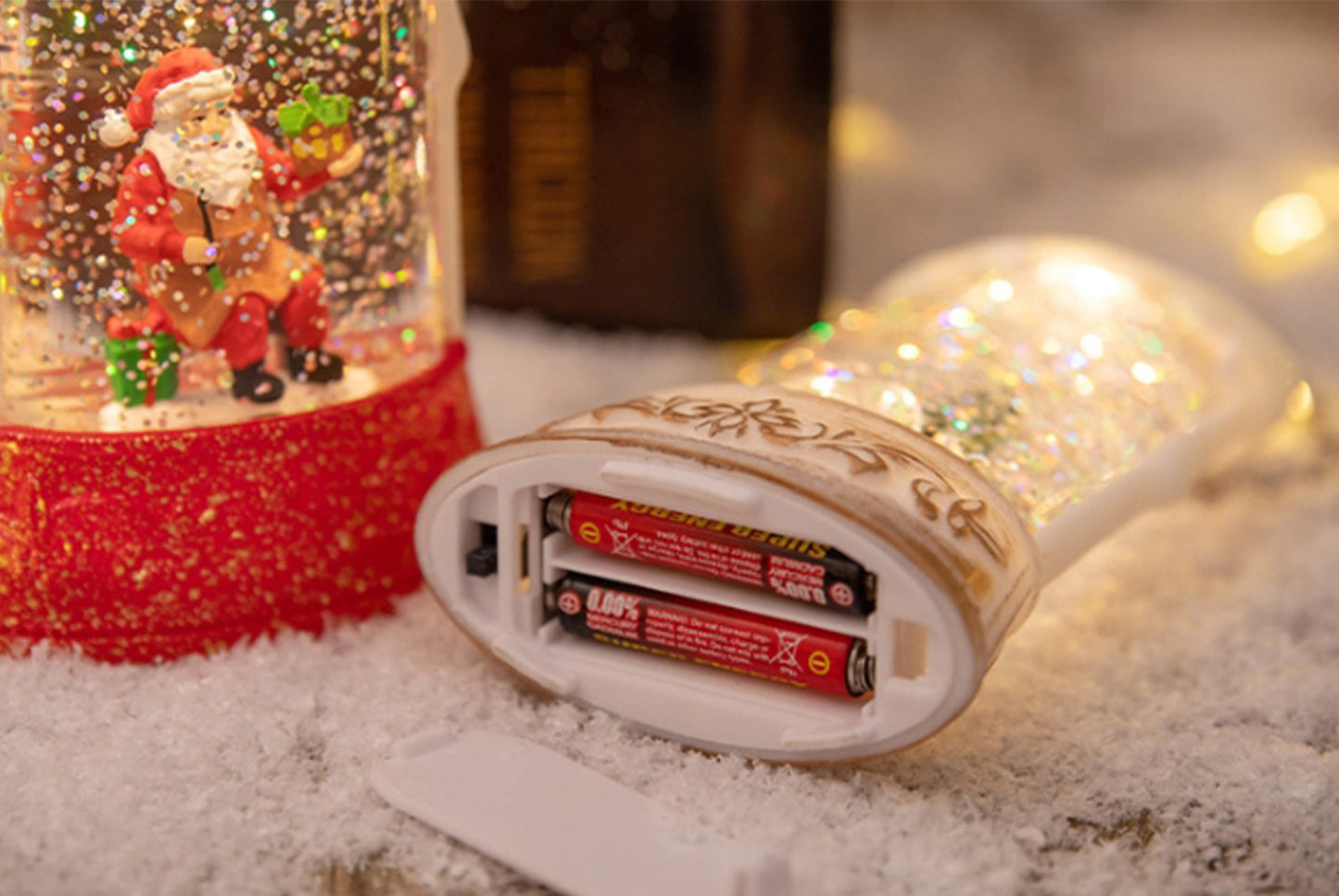 Christmas Tree Crystal Chandelier - Luminous Candle Light Desktop Ornament