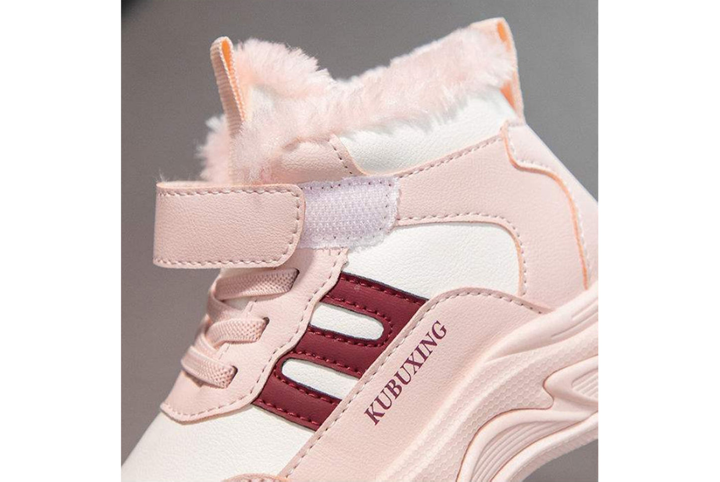 Girls' Fleece-Lined Sneakers, Warm High