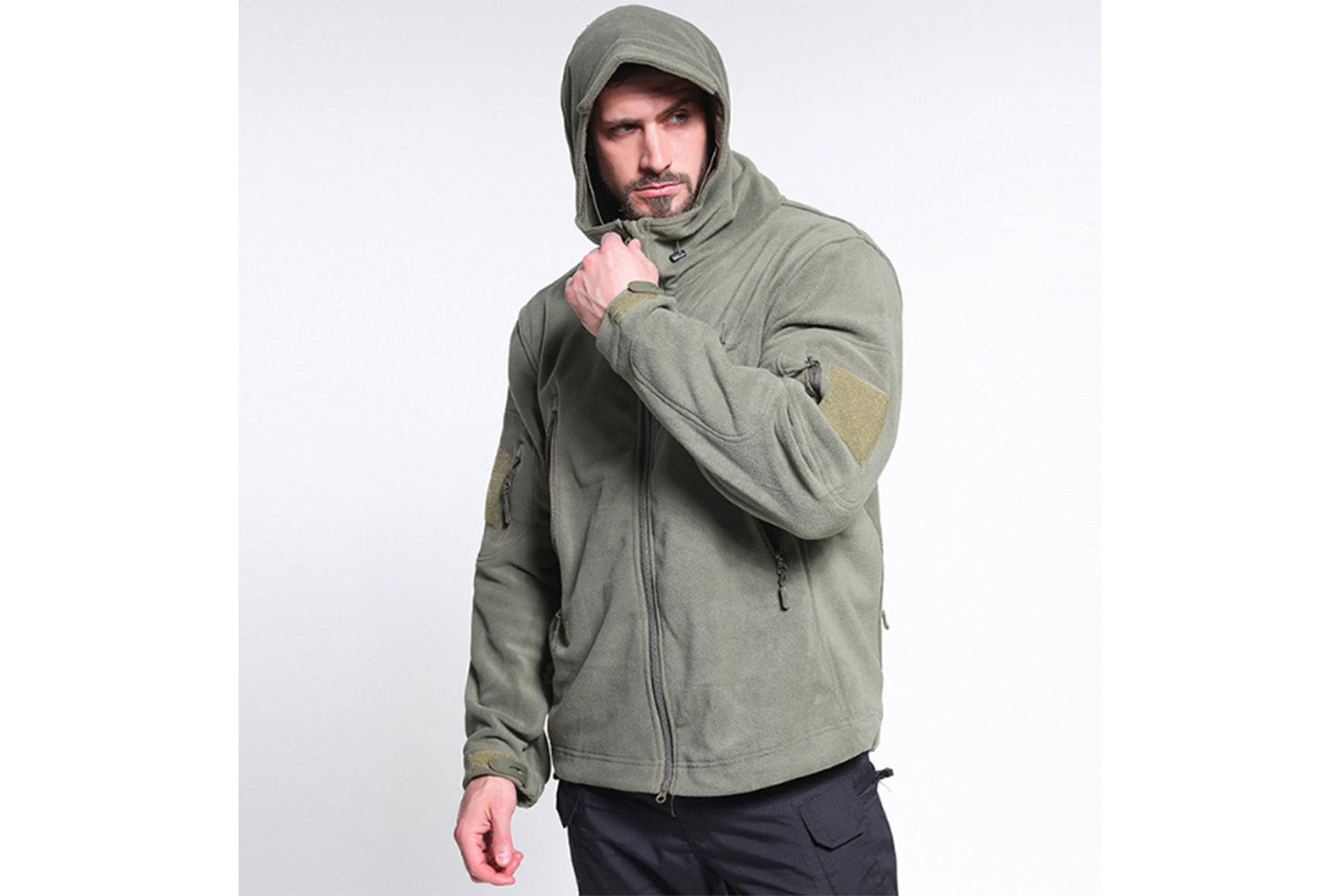 **Men's Thickened Insulated Fleece Liner Jacket**