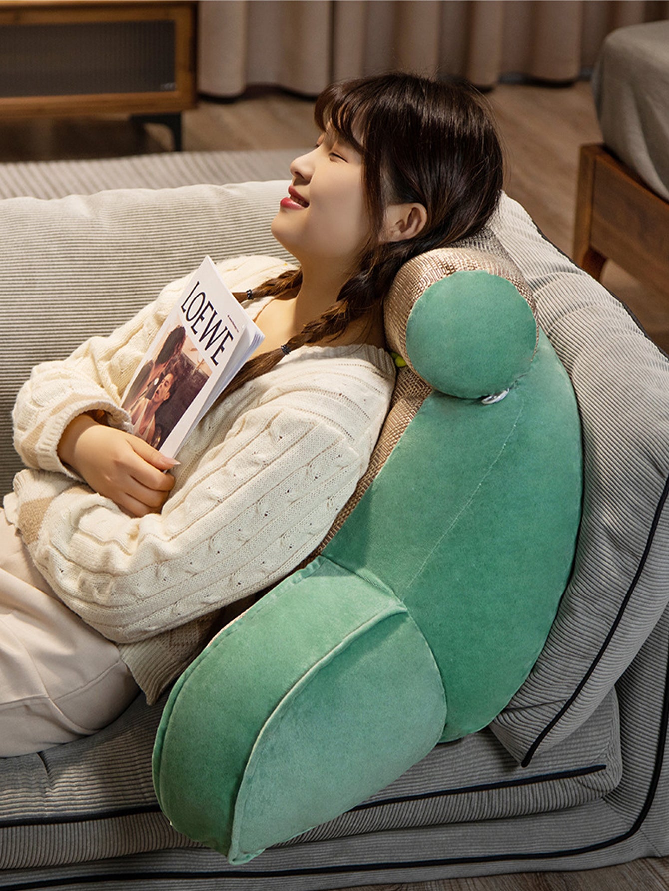 Cool Mat Waist Support Bedside Cushion
