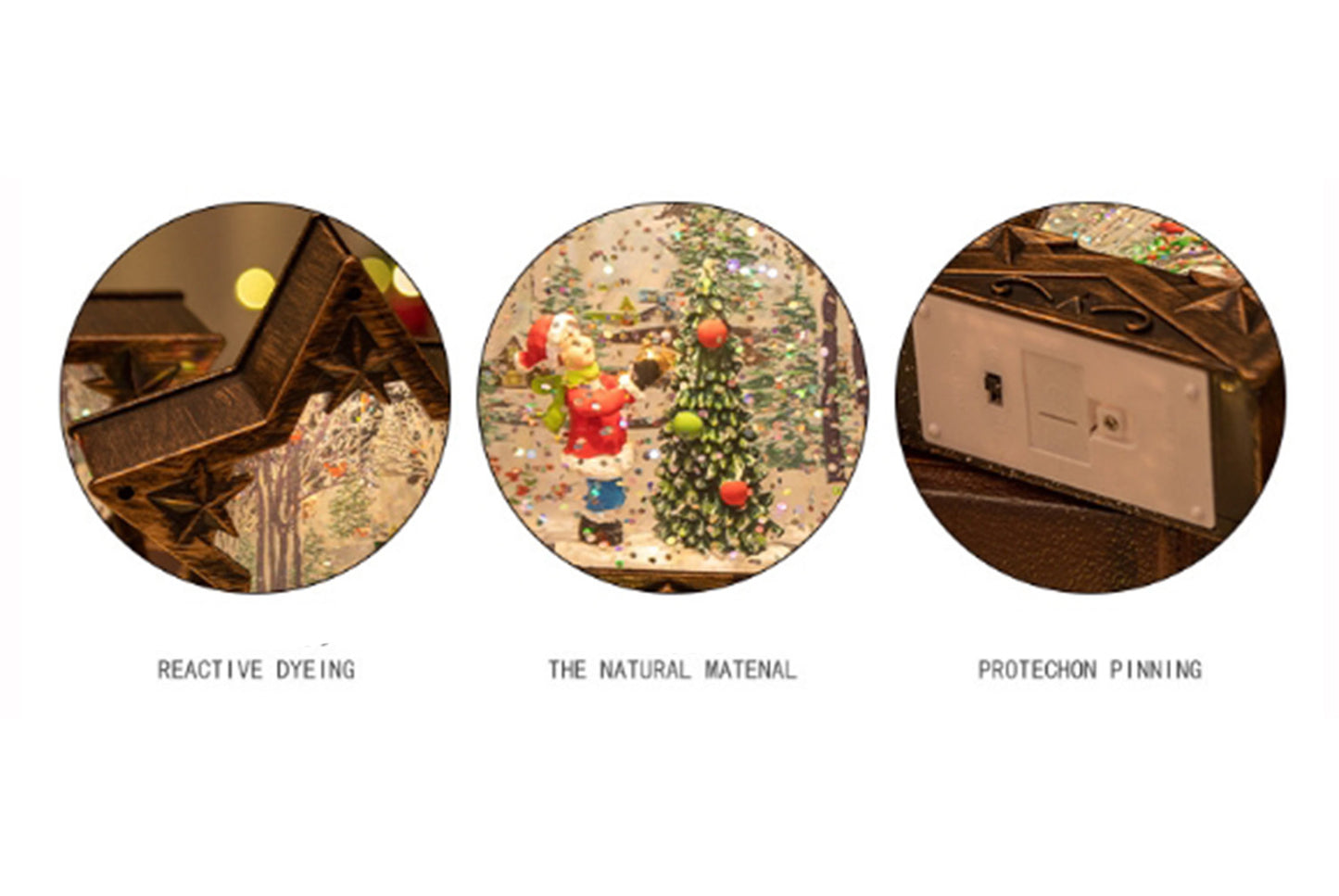 Christmas Luminous Night Light Desktop Ornament