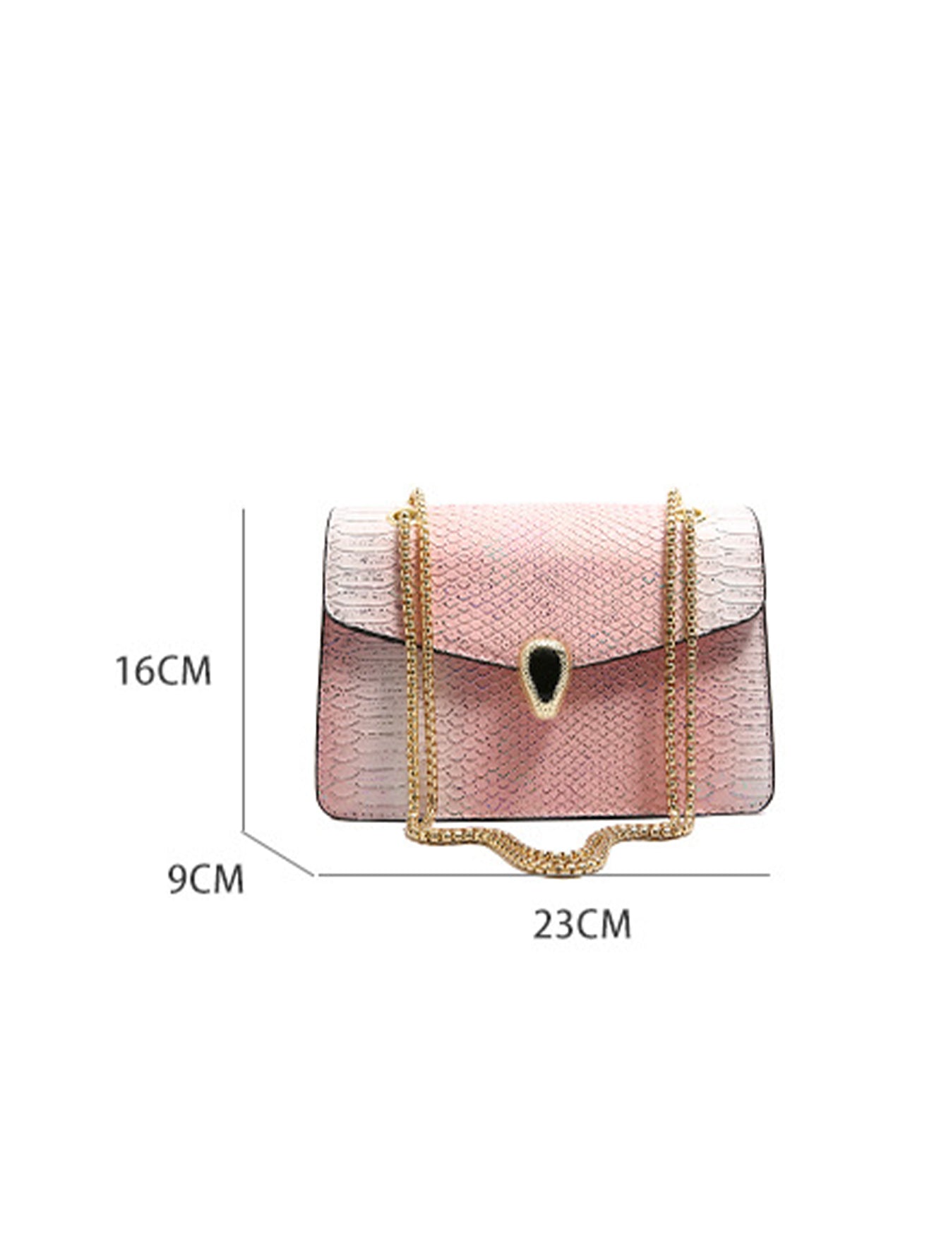 light luxury retro chain small square bag