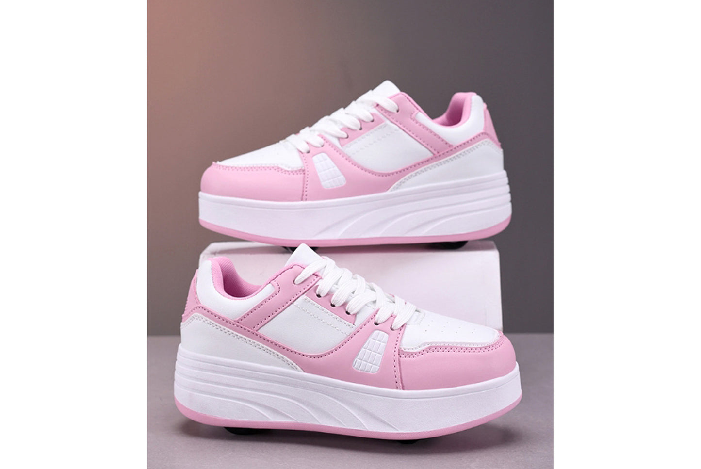 **Four-Wheel Inline Skates (Unisex for Children and Students)**