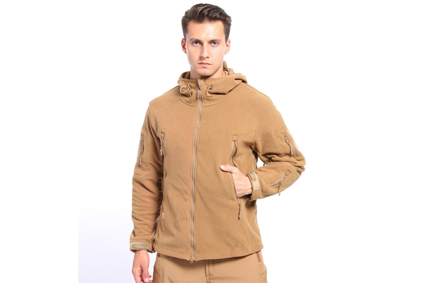 **Men's Thickened Insulated Fleece Liner Jacket**