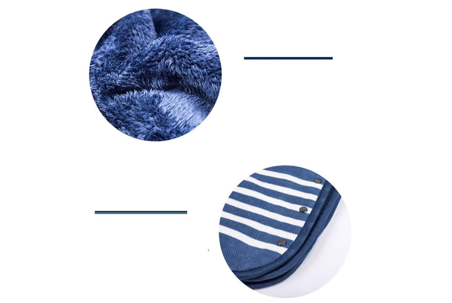 Multifunctional Flannel Shawl Blanket