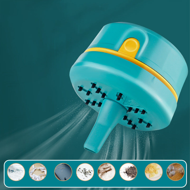 Cordless desktop vacuum cleaner