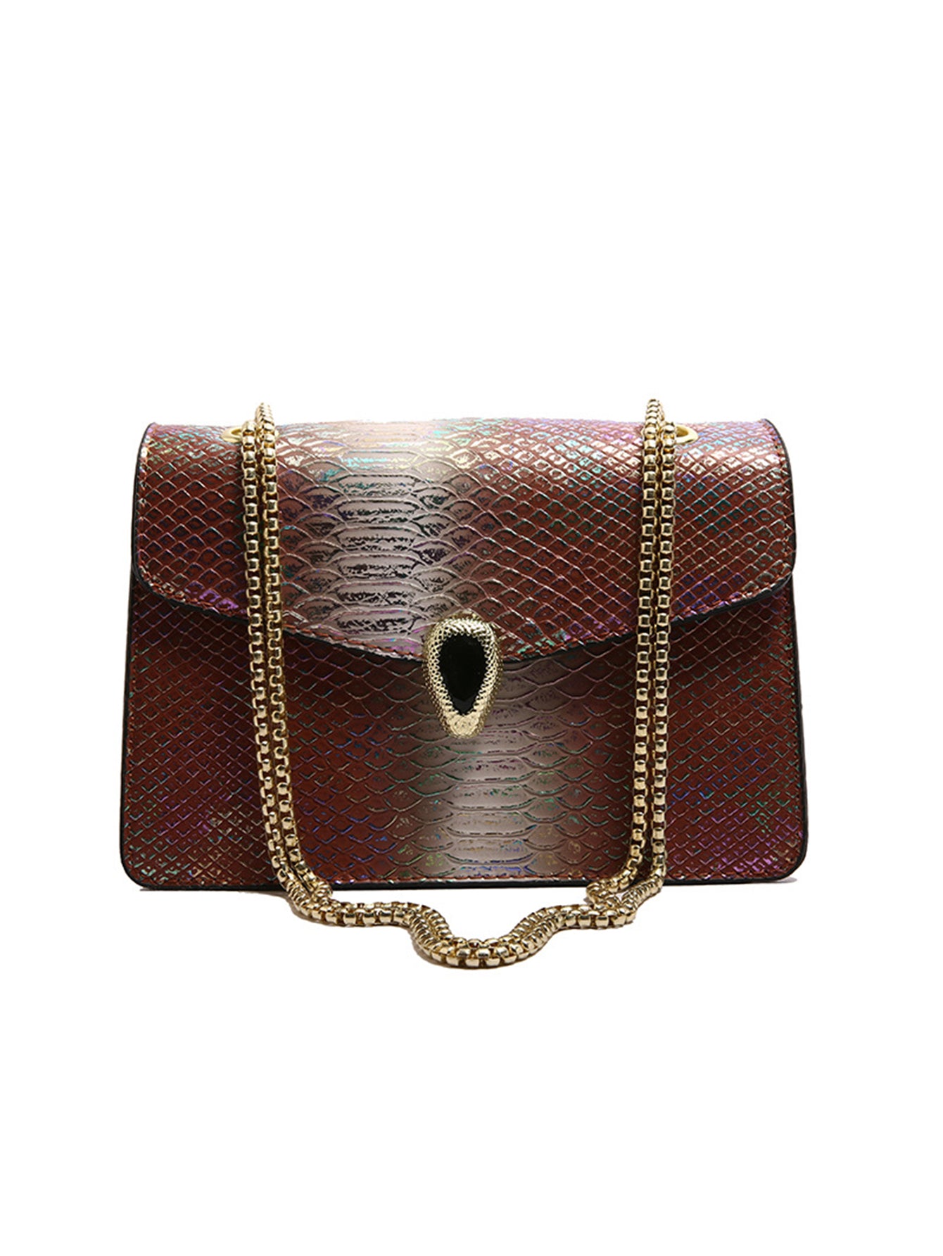 light luxury retro chain small square bag