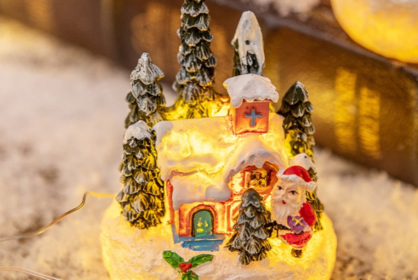 Christmas Resin Gingerbread House Ornament
