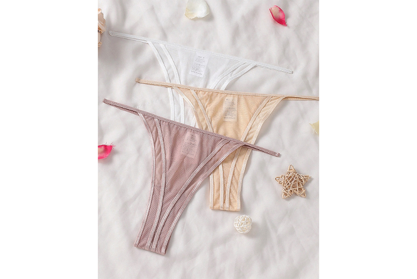 **Women's Ice Silk Seamless Sexy Thong**