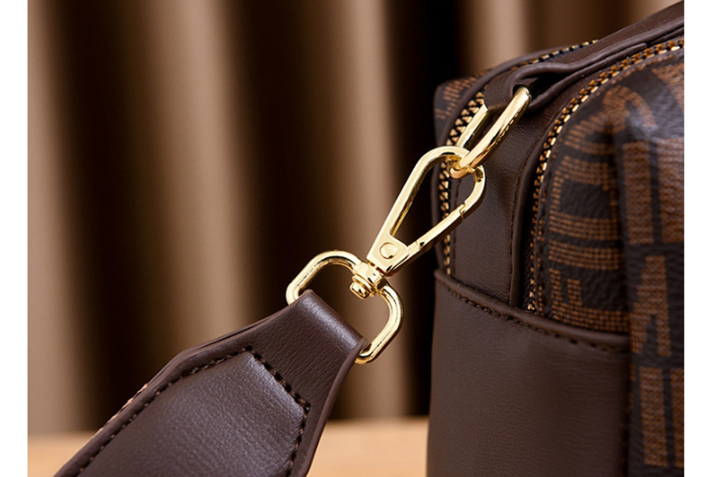 Printed Minimalist Handbag