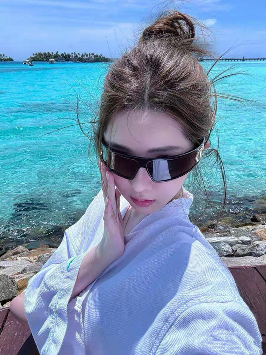 Headband cycling glasses CD headband sports sunglasses