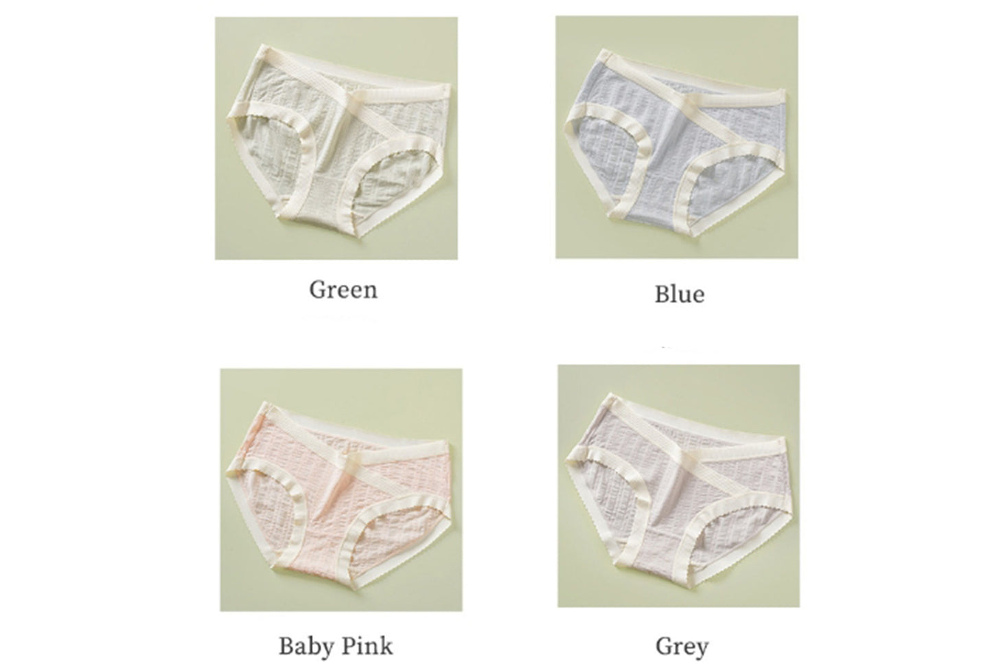 **Comfortable, Breathable, Low-Rise, Large-Size Seamless Maternity Briefs**