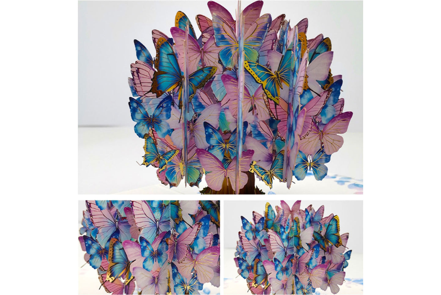 **Creative 3D Pop-up Greeting Card, Premium Blessing and Message Card**