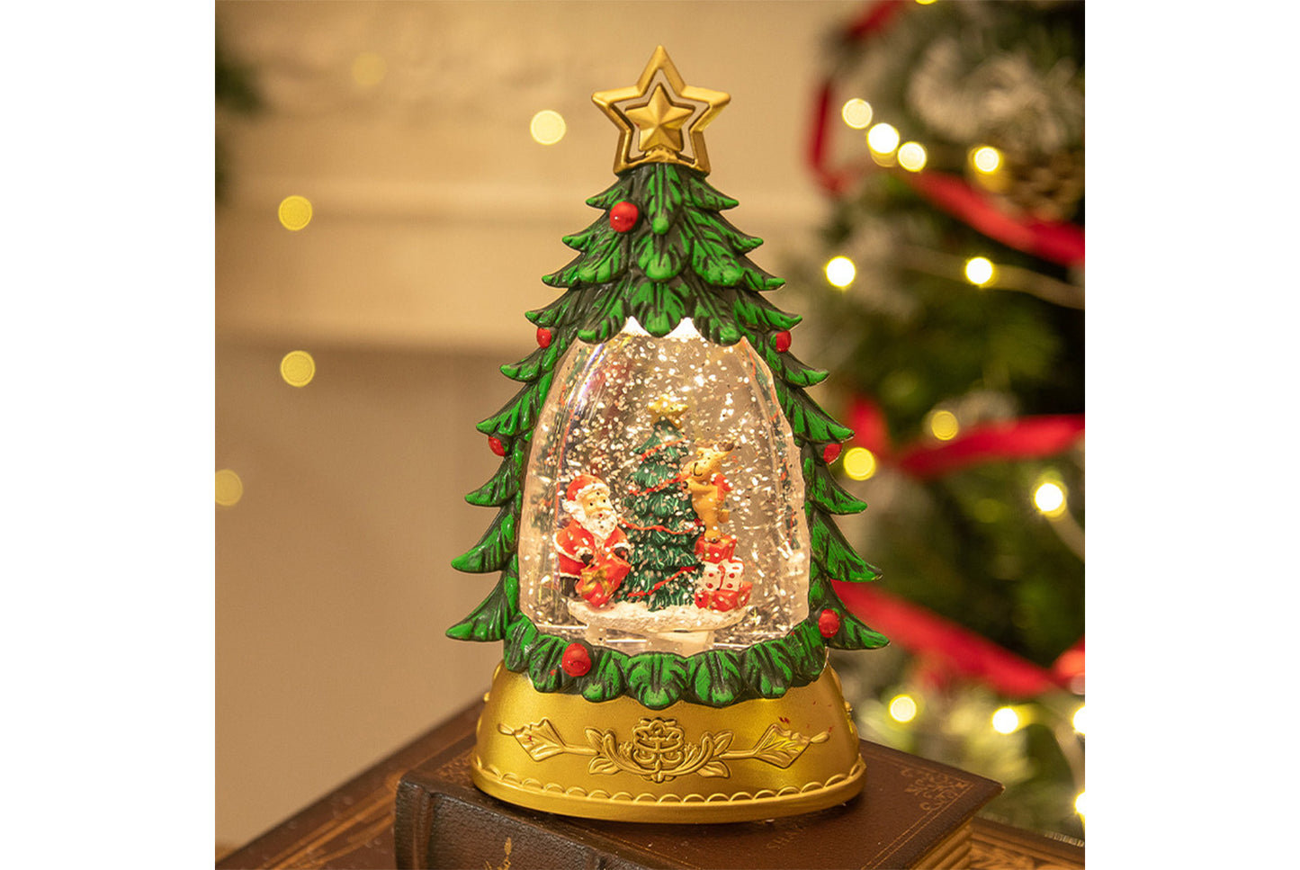 *Christmas Tree Snow Crystal Chandelier - Creative Christmas Ornament*