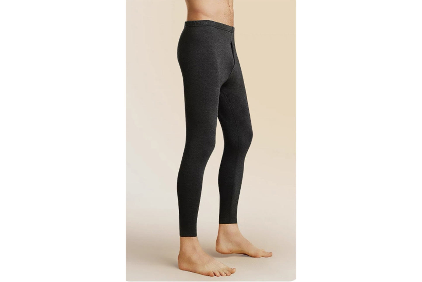 **Men's Thermal Underpants and Women's Knitted Pants Set**