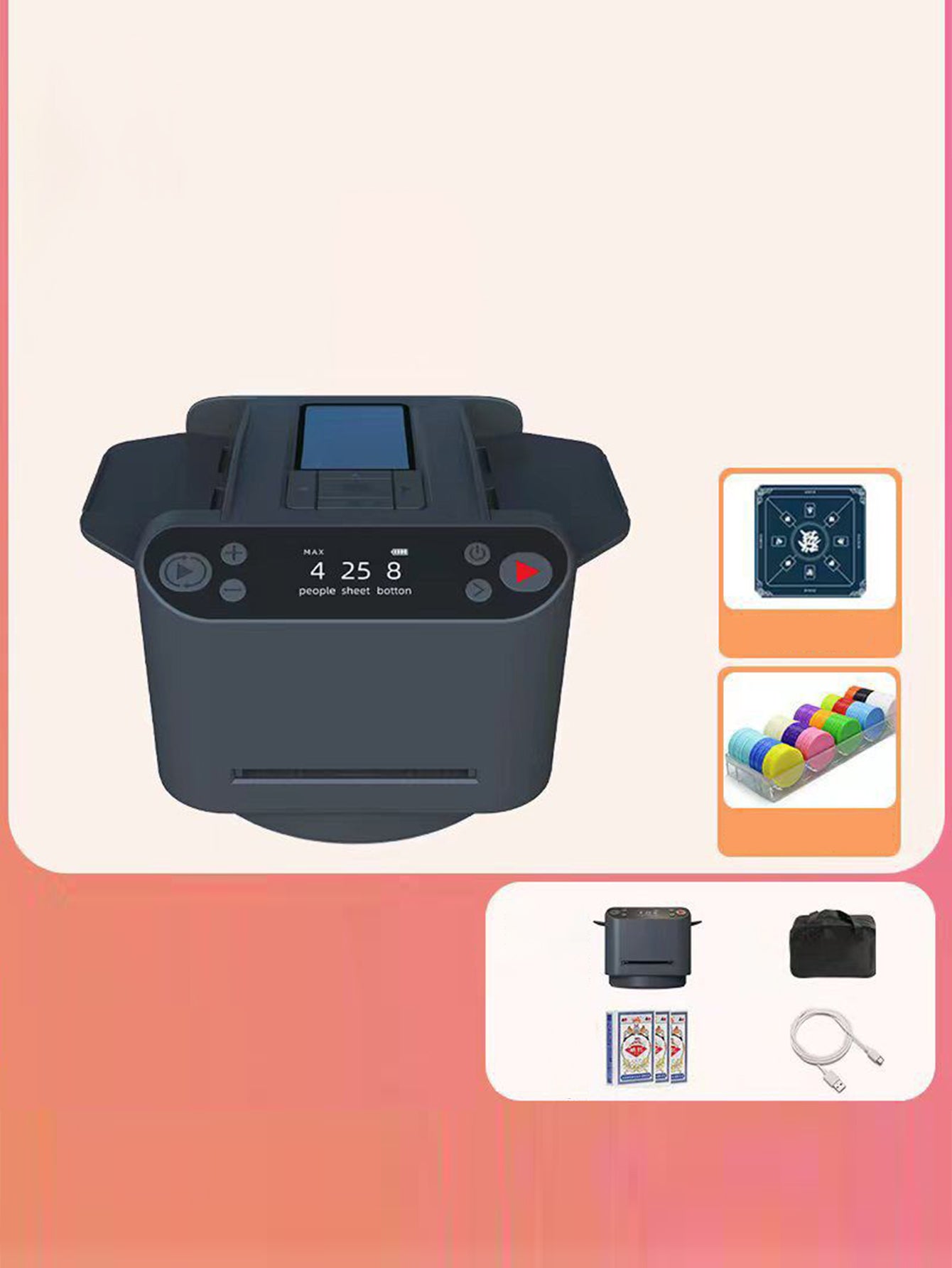 Fully automatic smart card dealer