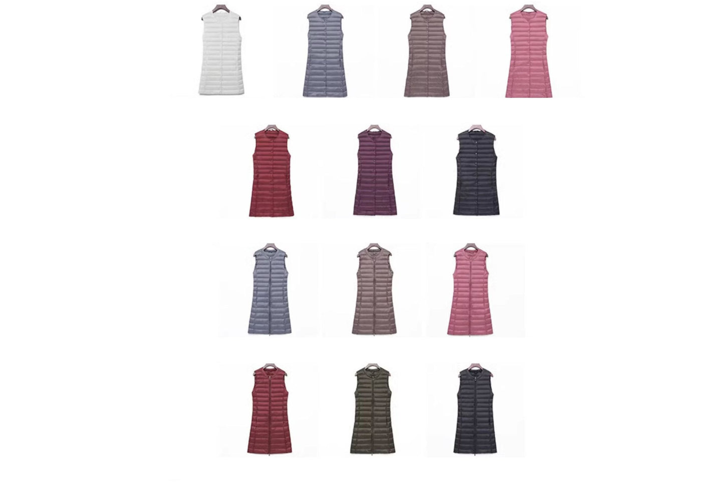 Middle-Aged and Elderly Down Vest