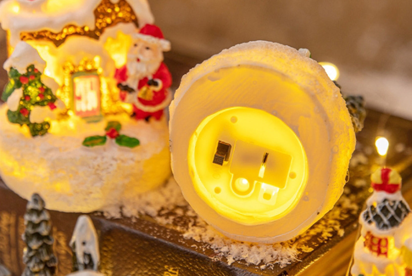 Christmas Resin Gingerbread House Ornament