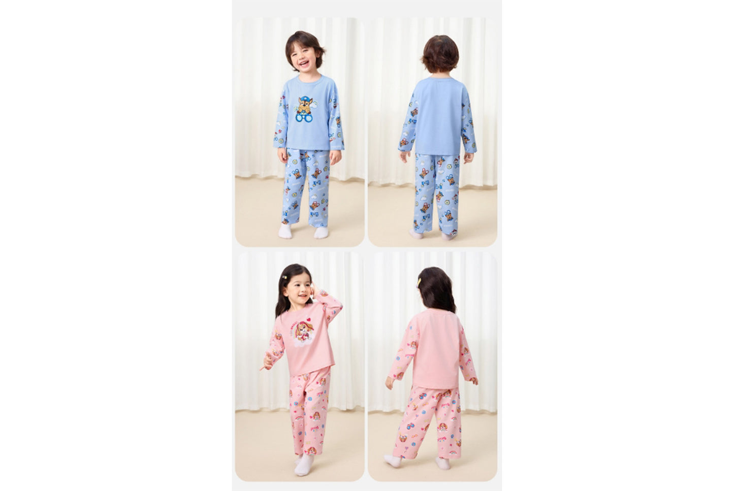 **Class A Children's Antibacterial Loungewear Set**
