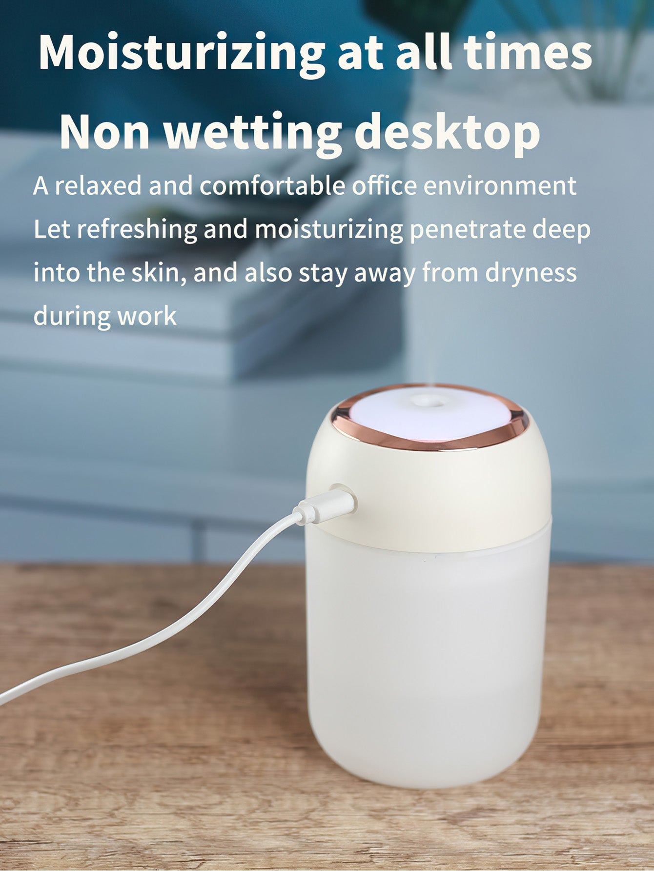 Mini Water Drop Humidifier: Perfect for Home and Travel - 3 Colours