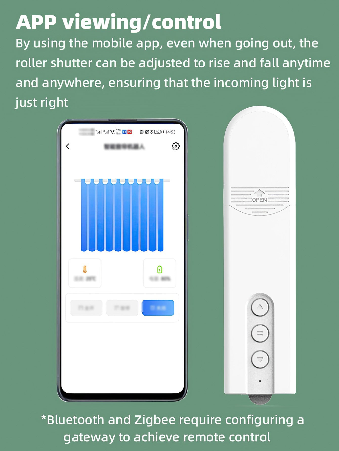 Smart Bluetooth Roller Shade Motor