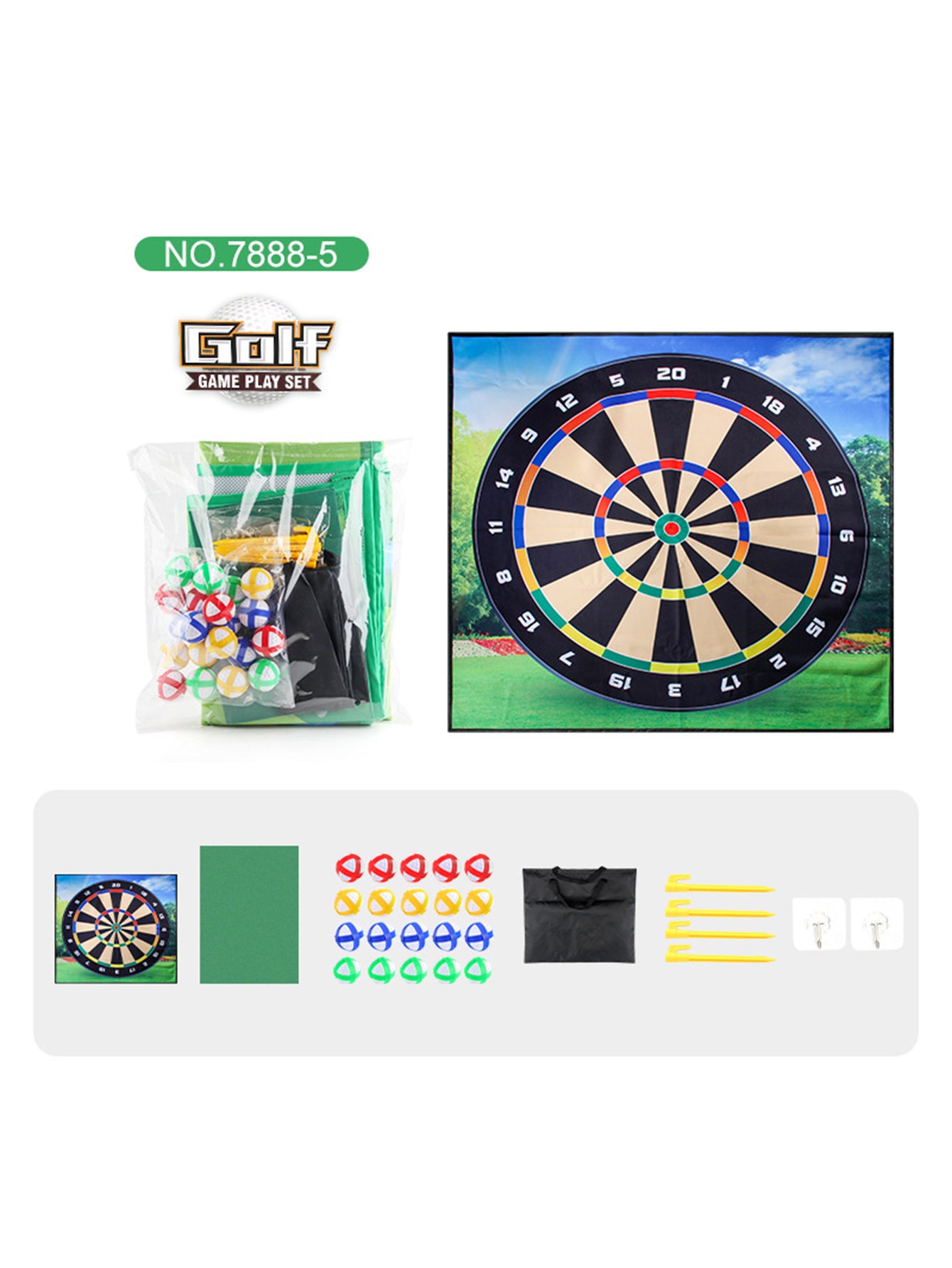 Children's Thickened Golf Game Mat Set