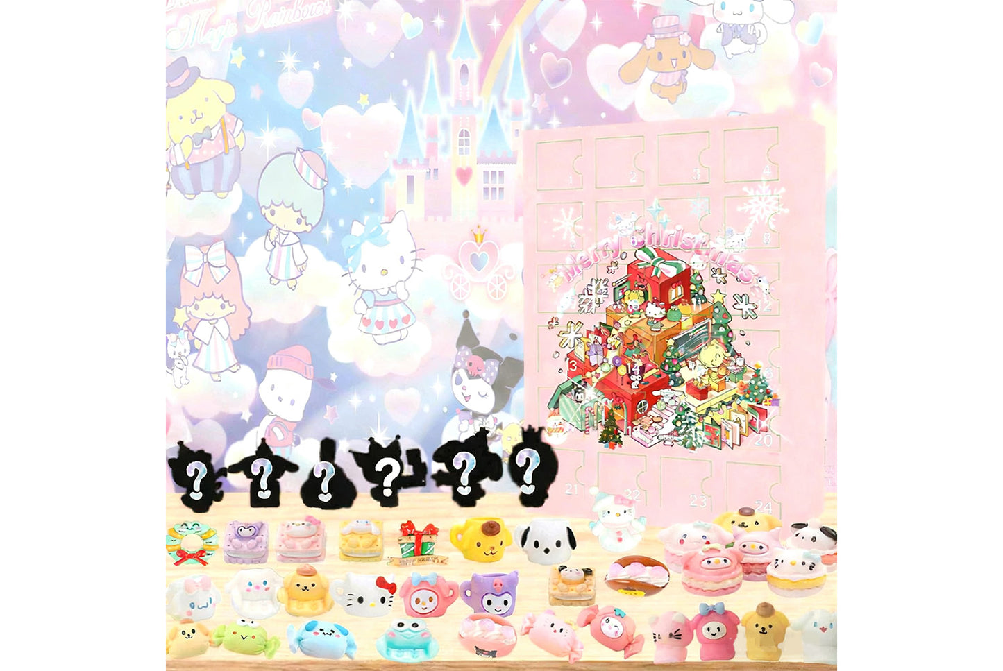 Sanrio Series 24-Grid Countdown Calendar