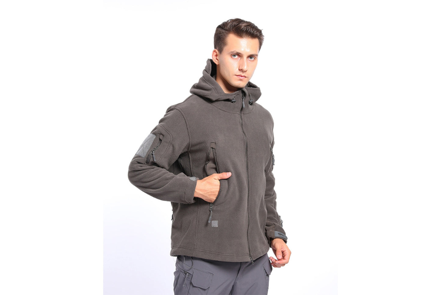 **Men's Thickened Insulated Fleece Liner Jacket**