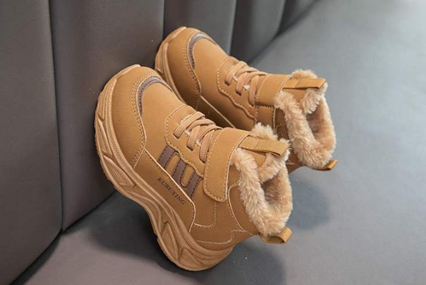 Girls' Fleece-Lined Sneakers, Warm High
