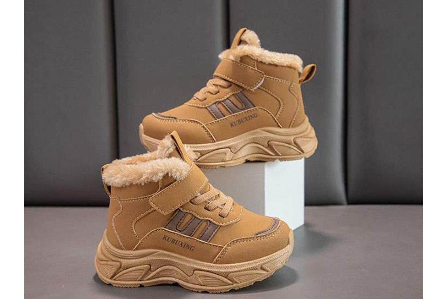 Girls' Fleece-Lined Sneakers, Warm High