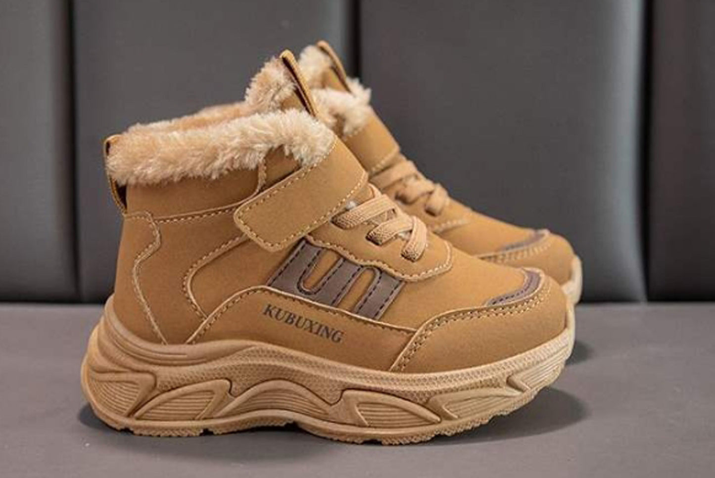 Girls' Fleece-Lined Sneakers, Warm High