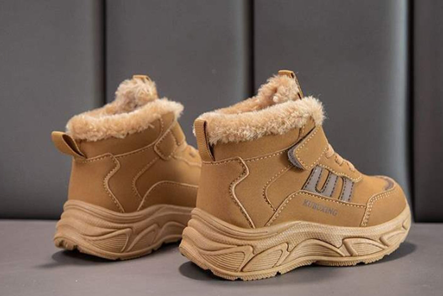 Girls' Fleece-Lined Sneakers, Warm High