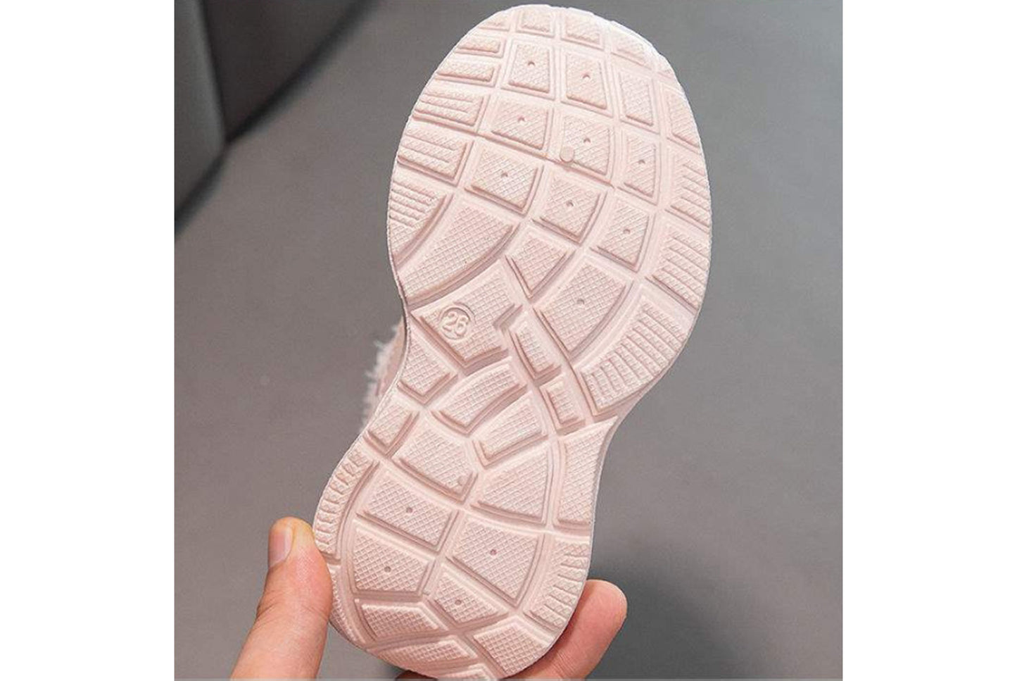 Girls' Fleece-Lined Sneakers, Warm High
